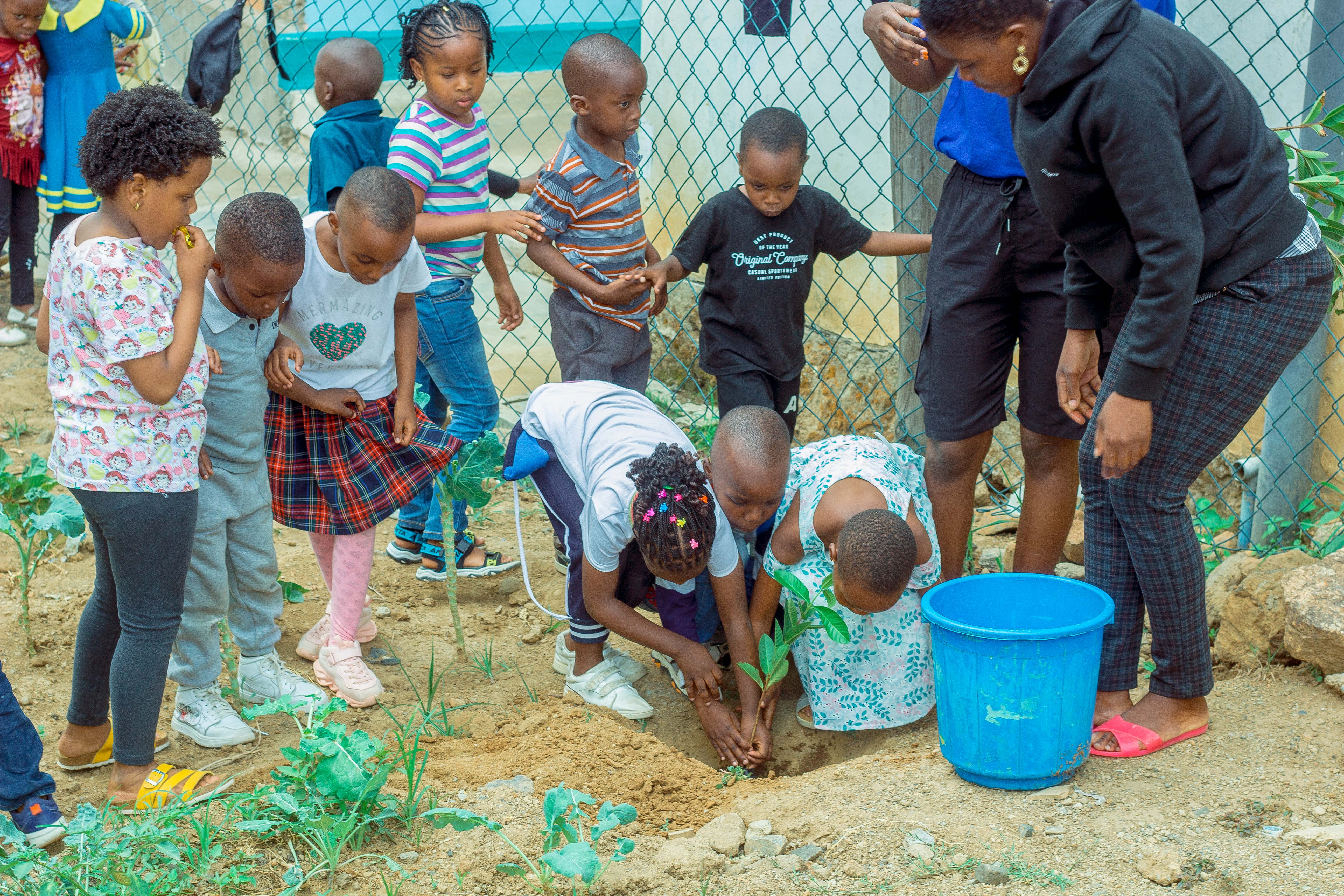 Children early life skills training academy clubs Tanzania